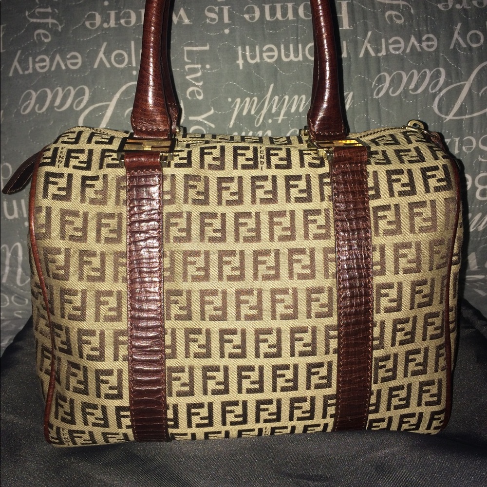 FENDI MINI BOSTON BAG